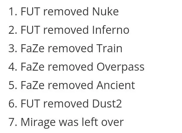 [雷火官网]CAC 小组赛B组Faze对阵FUT选图：Mirage
