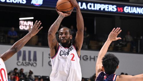 🏀季前赛-卡登仅打半场 奥迪24+5 广州下半场 *** 47分惨负快船