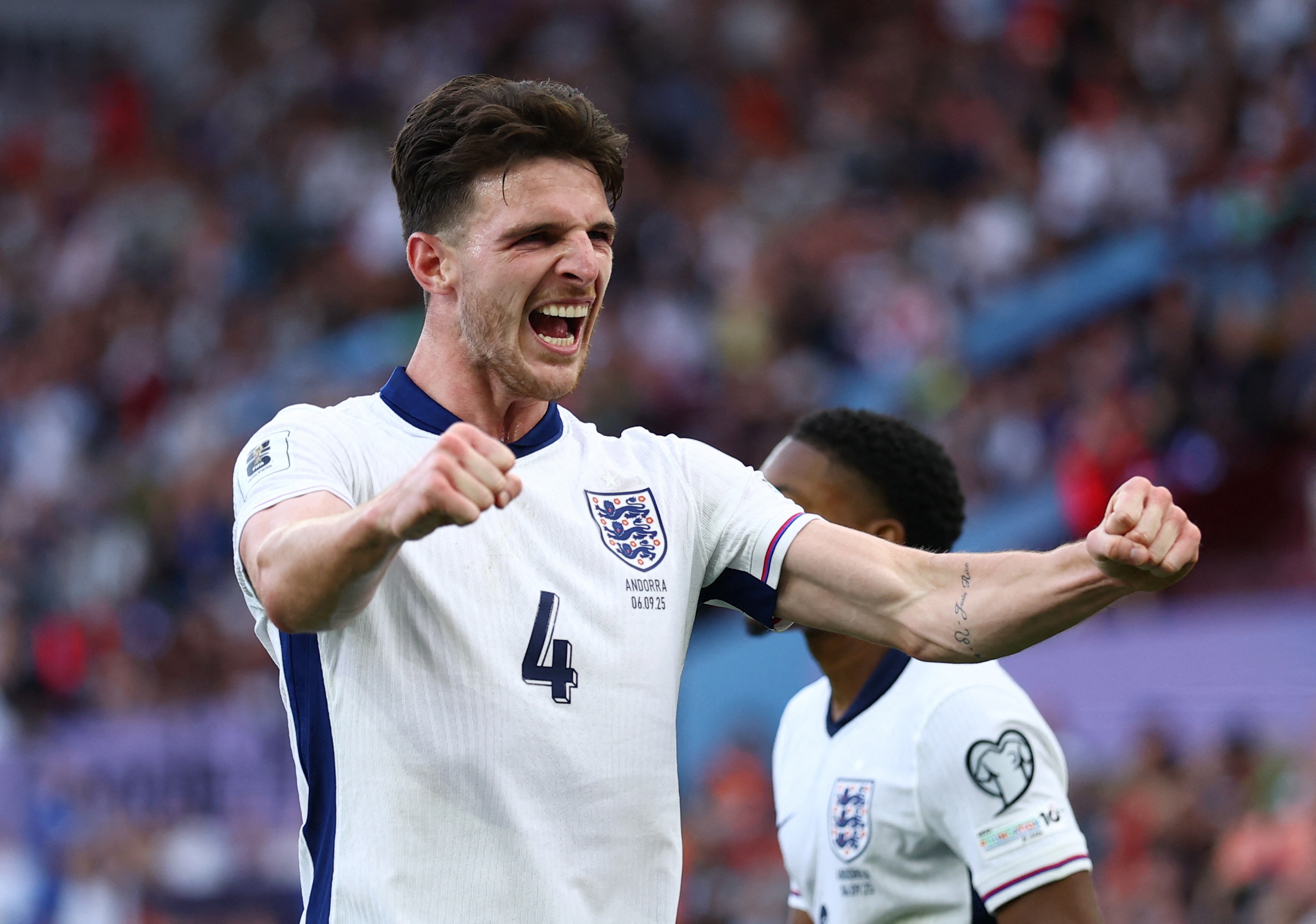 赖斯：英格兰队目标赢得2026世界杯，我们拥有世界级的球员