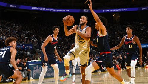 🏀季前赛-50号秀桑德斯25分 比尔12分 库里20+4+5 快船险胜勇士